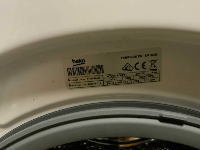 Wasmachine met droger - afbeelding 5 van  6