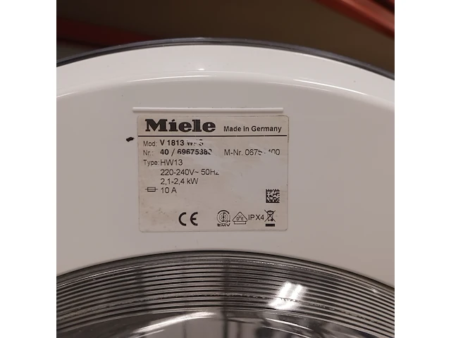 Wasmachine, miele, v1813 - afbeelding 9 van  9