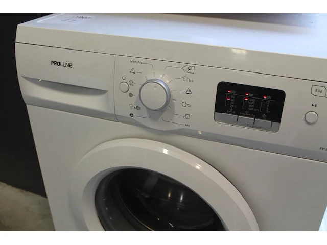 Wasmachine proline fp812 e-1 8 kg. - afbeelding 3 van  3