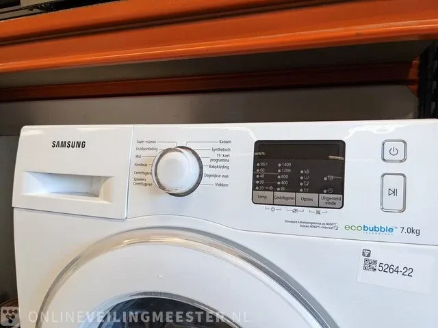 Wasmachine samsung, eco bubble - afbeelding 2 van  8