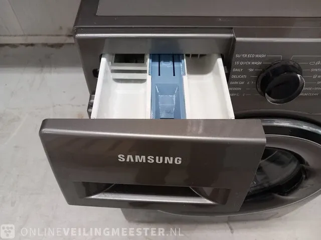 Wasmachine samsung, ww70j555ex grey - afbeelding 10 van  12