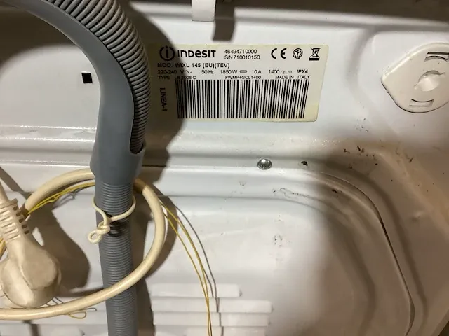 Wasmachine wixl145 - afbeelding 3 van  3