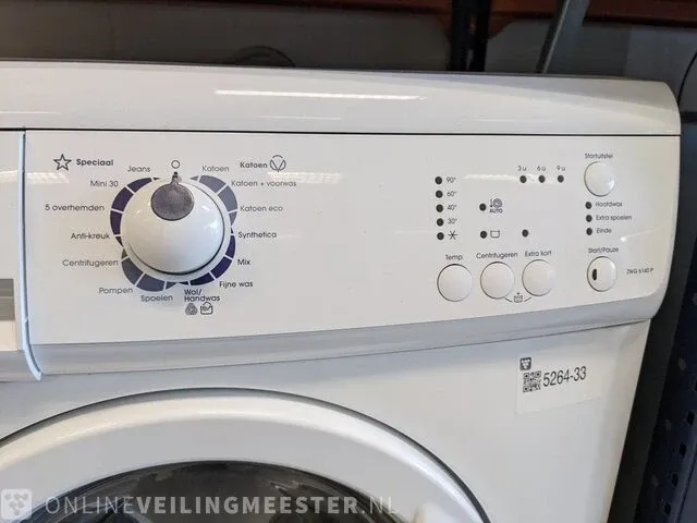 Wasmachine zanussi, zwg6140p - afbeelding 4 van  8