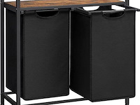 Wasmand - 2 vakken - 5 stuks - afbeelding 1 van  1