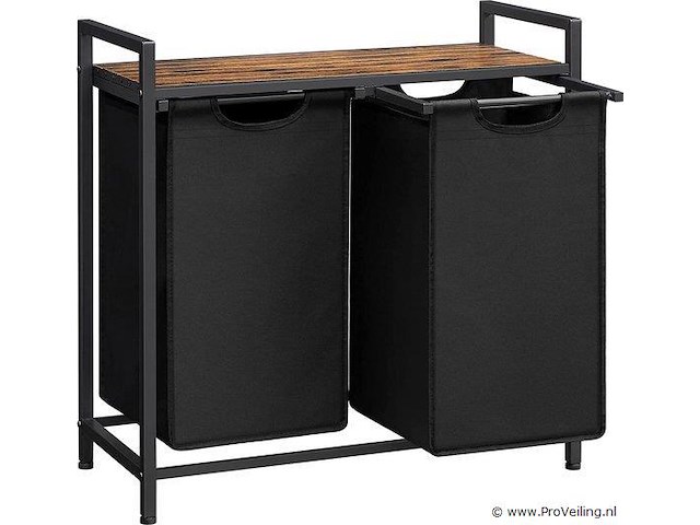 Wasmand - 2 vakken - afbeelding 1 van  1