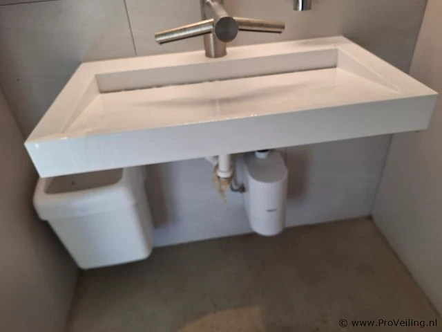 Wastafel - 80x45x8 cm - afbeelding 2 van  2