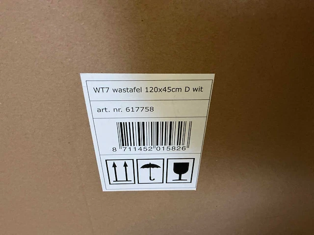 Wastafel (120x45 cm) - afbeelding 4 van  4