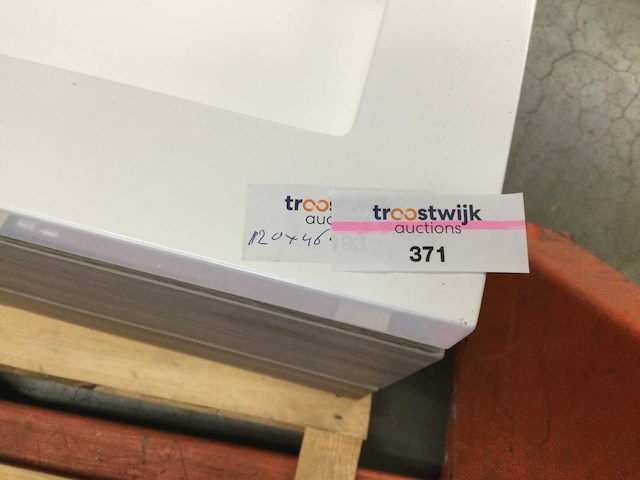 Wastafel 120x46 cm met onderkast. - afbeelding 3 van  3