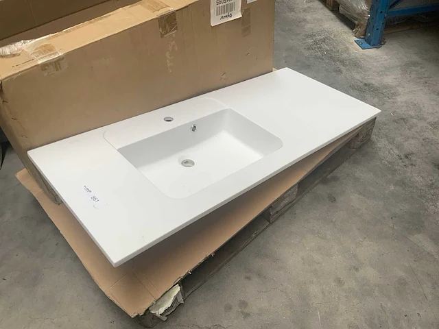 Wastafel 120x50cm - afbeelding 1 van  6