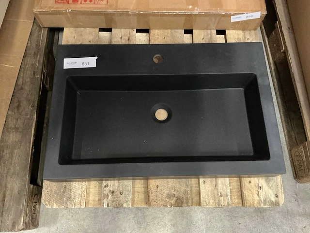 Wastafel 71x45x12cm - afbeelding 2 van  3