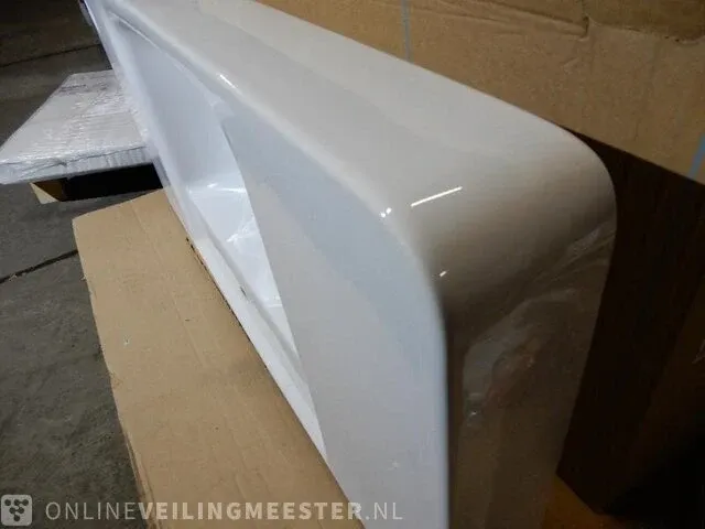 Wastafel geberit , renova, wit, , 100x48 - afbeelding 3 van  4