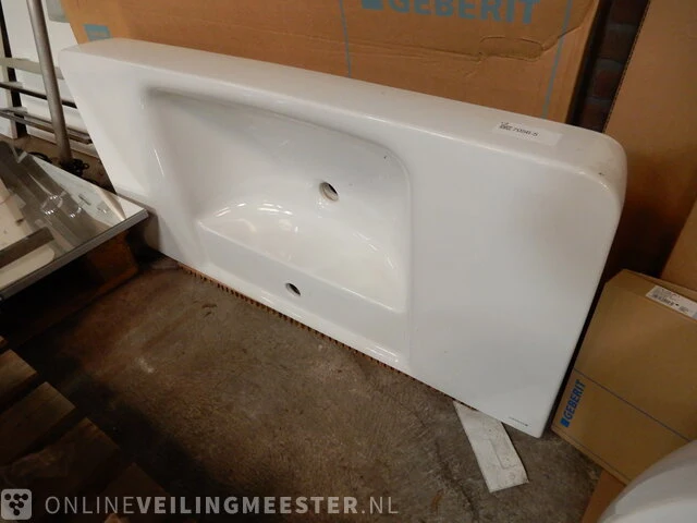 Wastafel geberit , renova, wit - afbeelding 1 van  3