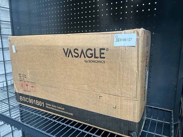 Wastafel onderkast 60x30x60 vasagle - afbeelding 4 van  6