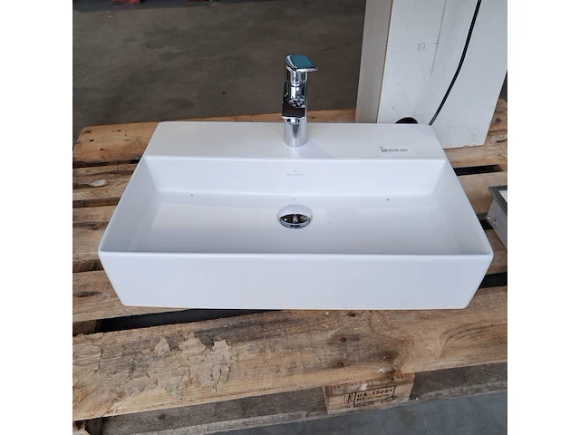 Wastafel, villeroy & boch, memento 2.0, matwit - afbeelding 1 van  5