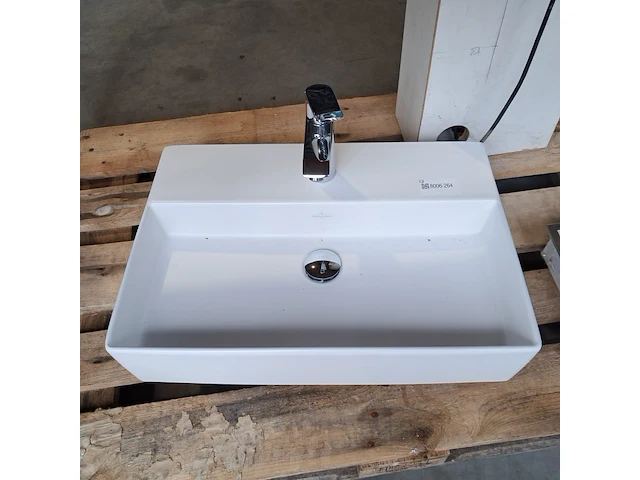 Wastafel, villeroy & boch, memento 2.0, matwit - afbeelding 2 van  5