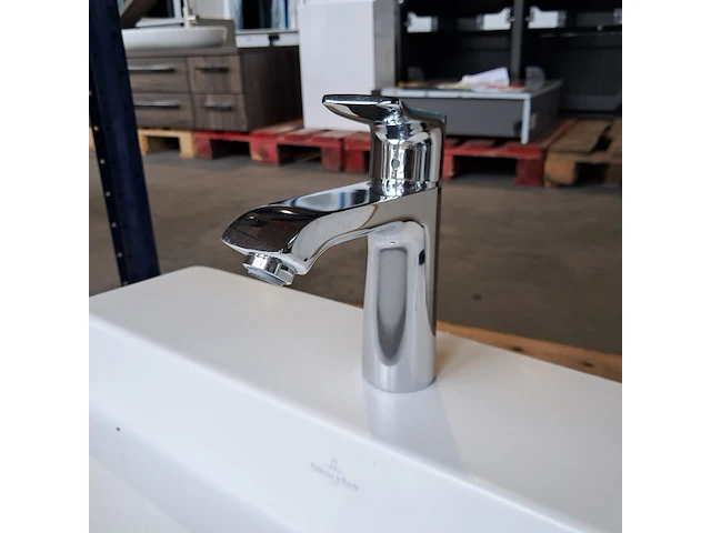 Wastafel, villeroy & boch, memento 2.0, matwit - afbeelding 4 van  5