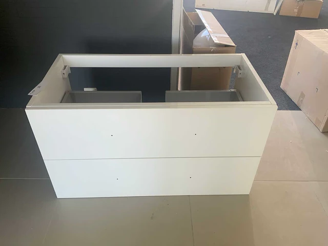 Wastafel wit 90cm - afbeelding 1 van  5