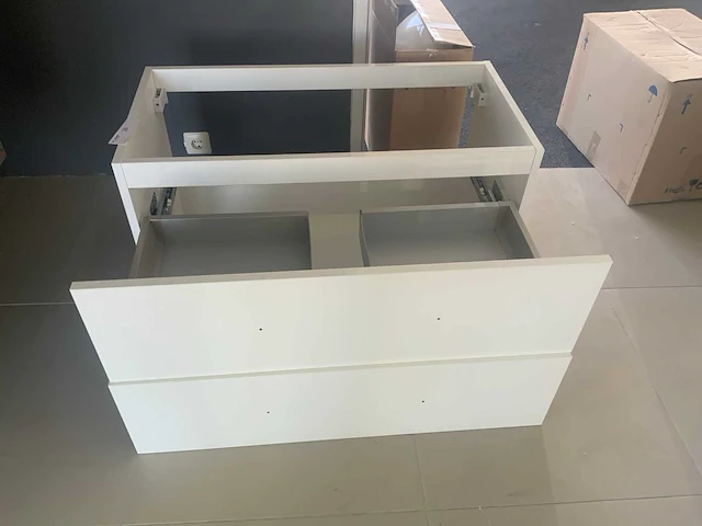 Wastafel wit 90cm - afbeelding 3 van  5