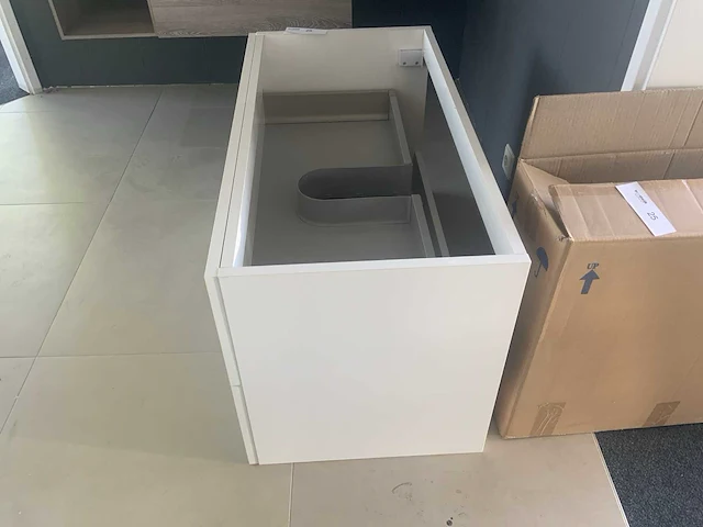 Wastafel wit 90cm - afbeelding 4 van  5