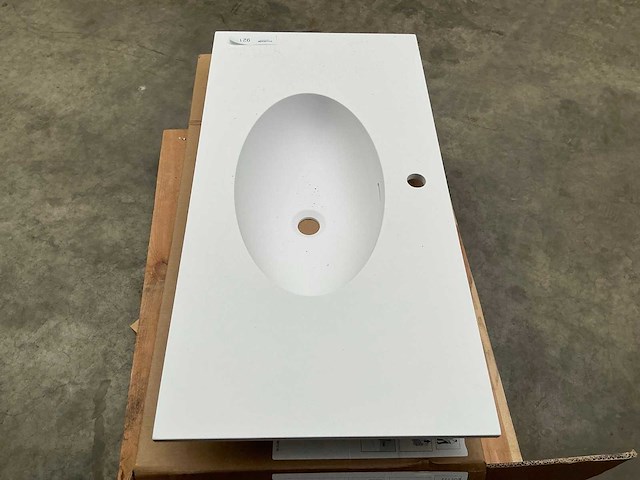 Wastafel wit 90cm - afbeelding 2 van  3