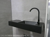 Wastafel xenz, mat zwart - afbeelding 2 van  7