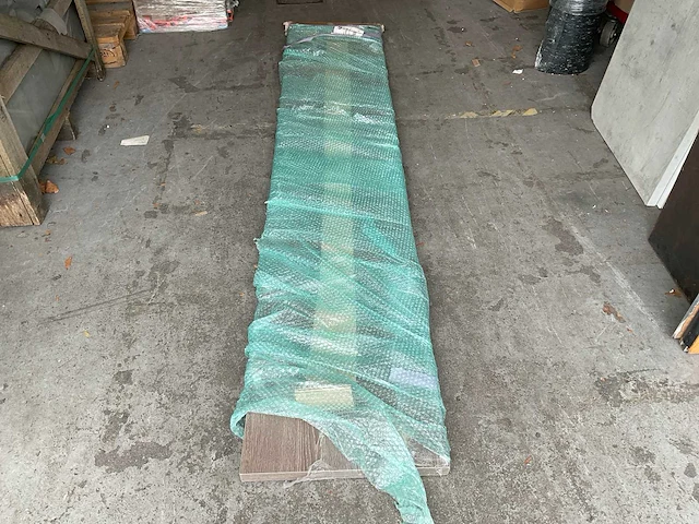 Wastafelblad 240x46x4 cm zonder kraangat mfc lagno viola - afbeelding 4 van  5