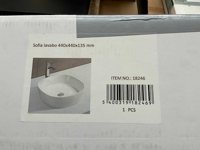 Wastafelblad met waskom (100 cm) - afbeelding 4 van  4