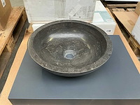 Wastafelblad met waskom (60 cm) - afbeelding 3 van  4