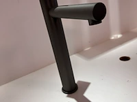 Wastafelkraan highriser gun metal - afbeelding 2 van  3
