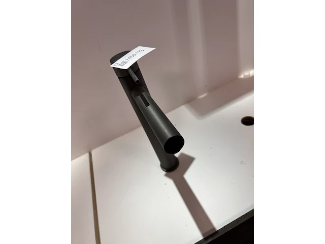 Wastafelkraan highriser gun metal - afbeelding 3 van  3