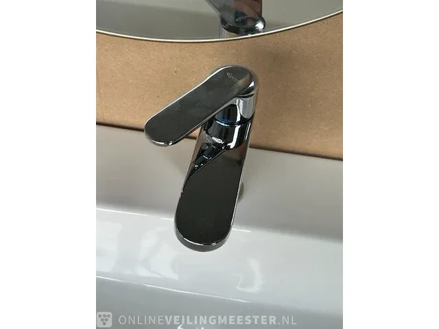 Wastafelkraan nefer emmevie, wastafelkraan, chroom - afbeelding 2 van  4