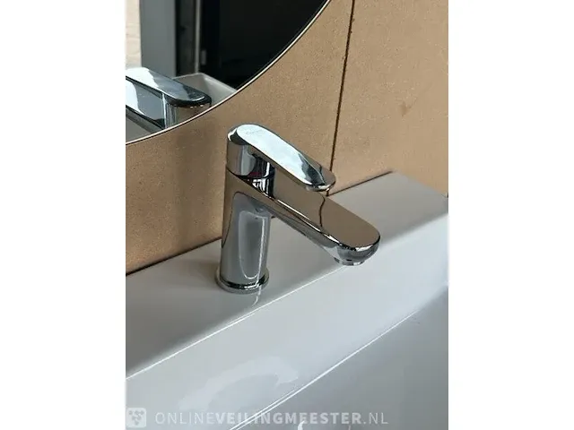 Wastafelkraan nefer emmevie, wastafelkraan, chroom - afbeelding 4 van  4