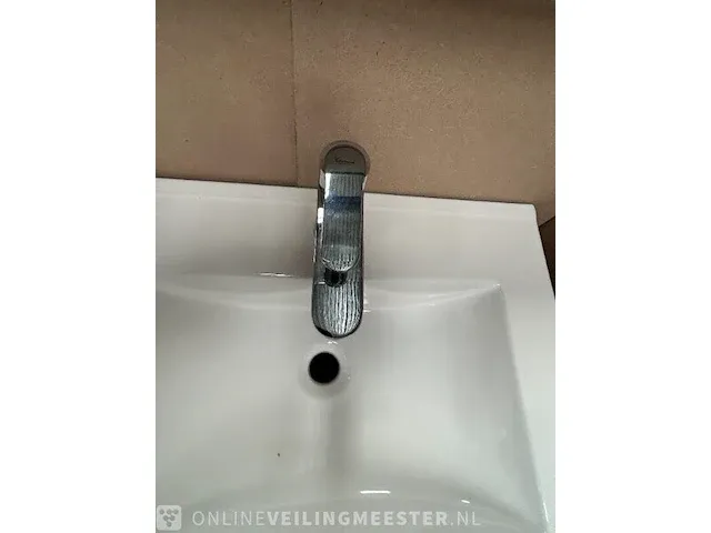 Wastafelkraan nefer emmevie, wastafelkraan, chroom - afbeelding 3 van  3