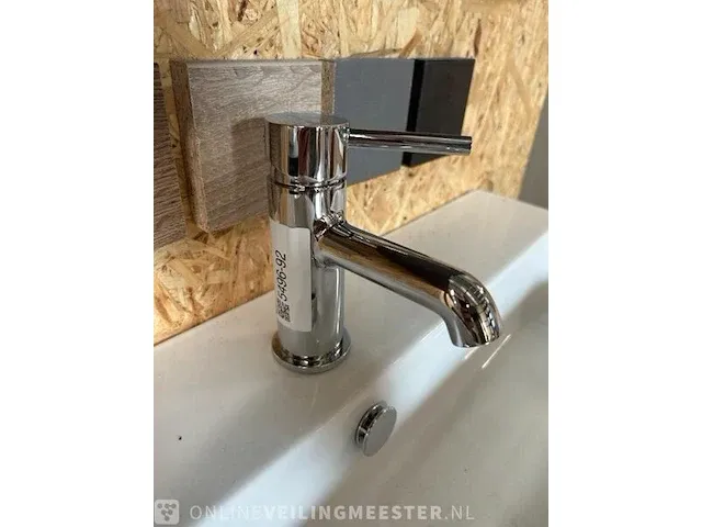 Wastafelkraan rondo emmevie, wastafelkraan, chroom - afbeelding 1 van  4