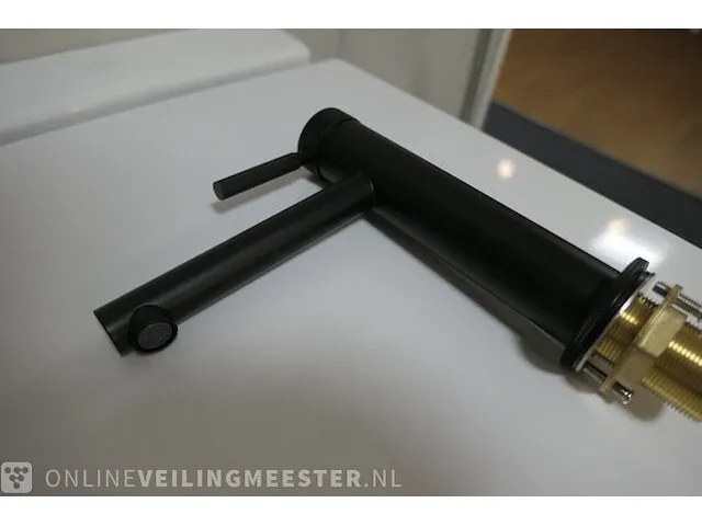 Wastafelkraan t.s. premium, blackline, mat zwart - afbeelding 3 van  4