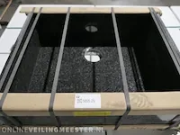 Wastafelonderbouw maatwerk, antraciet - afbeelding 2 van  6