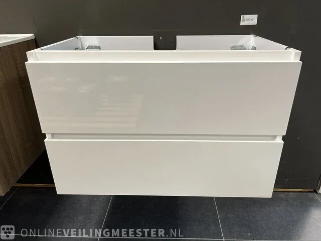 Wastafelonderkast detremmerie, wit - afbeelding 1 van  6