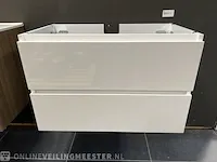 Wastafelonderkast detremmerie, wit - afbeelding 1 van  6