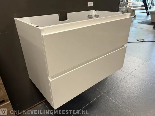 Wastafelonderkast detremmerie, wit - afbeelding 2 van  6