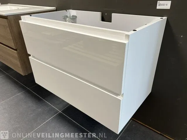 Wastafelonderkast detremmerie, wit - afbeelding 3 van  6