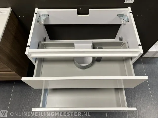 Wastafelonderkast detremmerie, wit - afbeelding 5 van  6