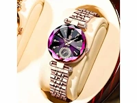 Watch for women luxury jewelry design rose gold - polshorloge