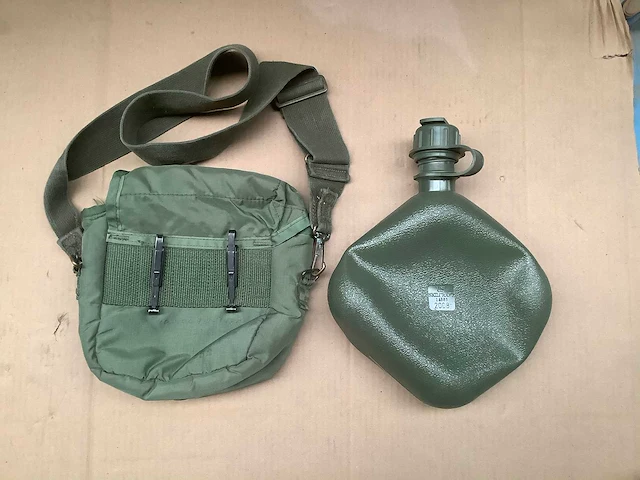 Water canteen with cover (4x) - afbeelding 2 van  3