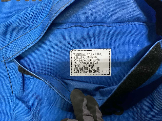 Water carrying bag (2x) - afbeelding 5 van  6