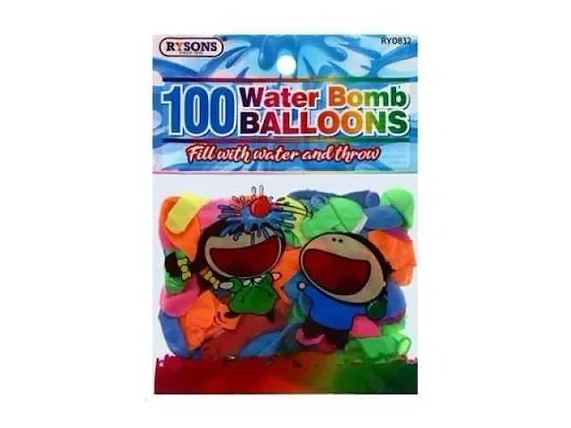 Waterballonnen 100-pack (500x) - afbeelding 1 van  3