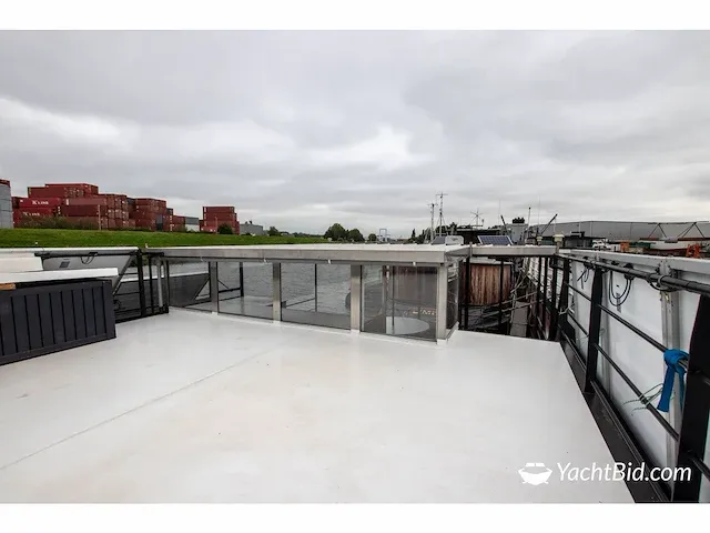 Waterloft woonschip 18 meter - motor yacht - afbeelding 6 van  58