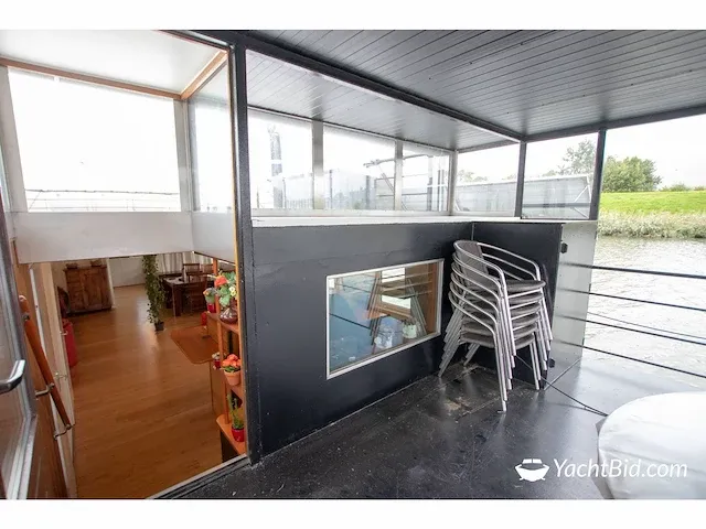 Waterloft woonschip 18 meter - motor yacht - afbeelding 18 van  58