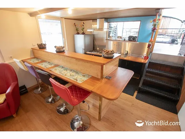 Waterloft woonschip 18 meter - motor yacht - afbeelding 31 van  58