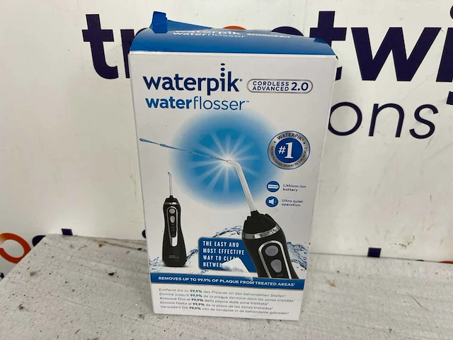 Waterpik waterflosser draadloos advanced wp-582eu ... - afbeelding 2 van  2