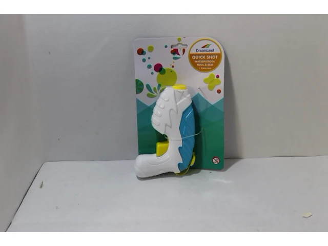 Waterpistool blauw wit 1x - afbeelding 1 van  3